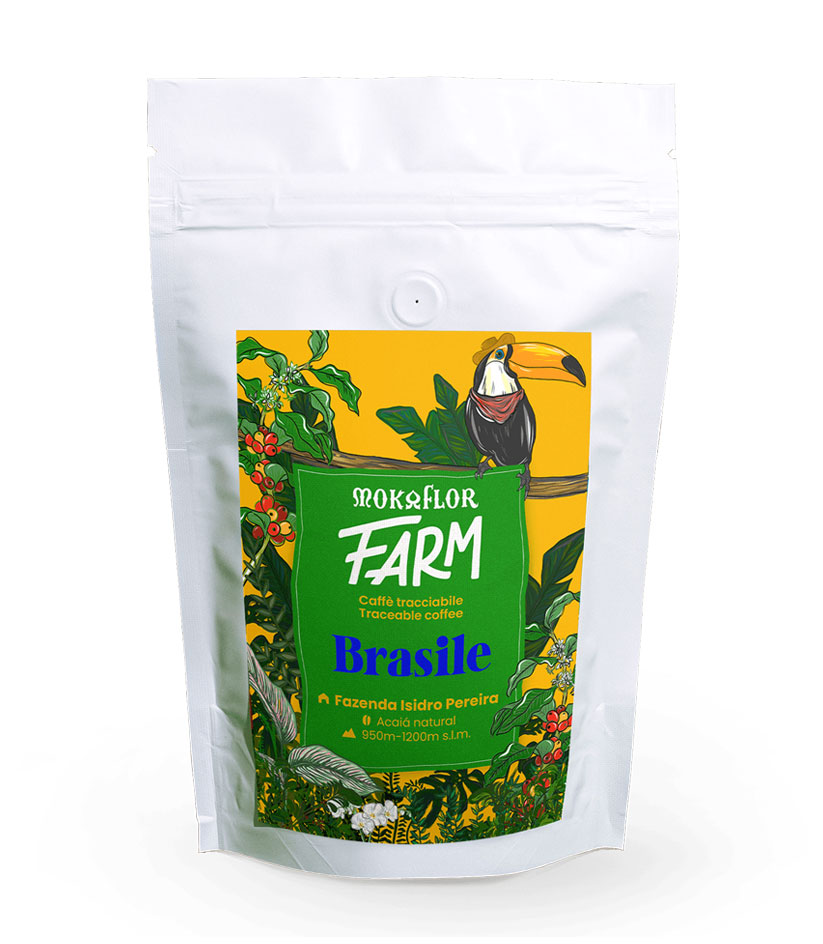 Mokaflor Farm Brazil espresso kafa